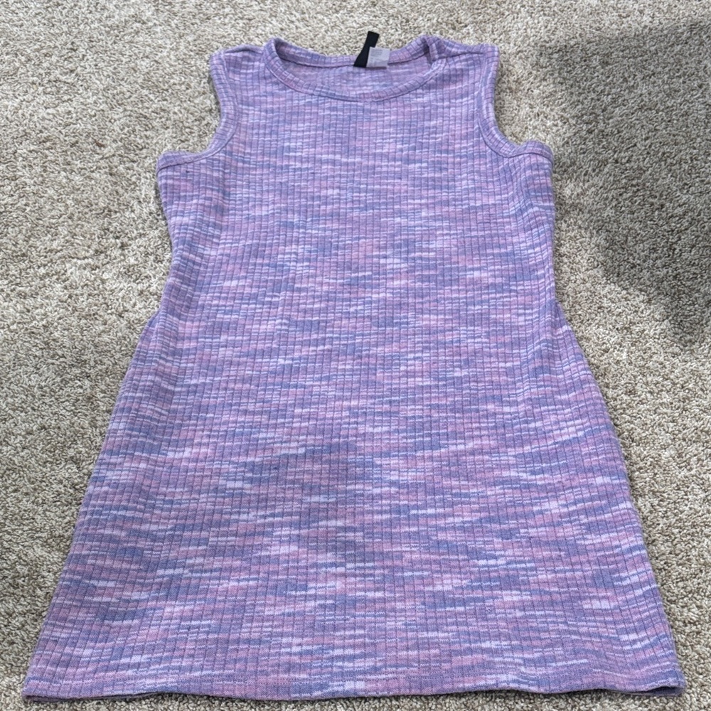 ⭐️ 2/$10 - Divided Sleeveless Purple Dress